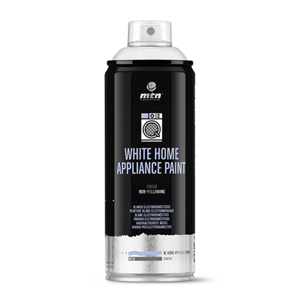 MTN PRO White Home Appliance Paint 400ml spray can