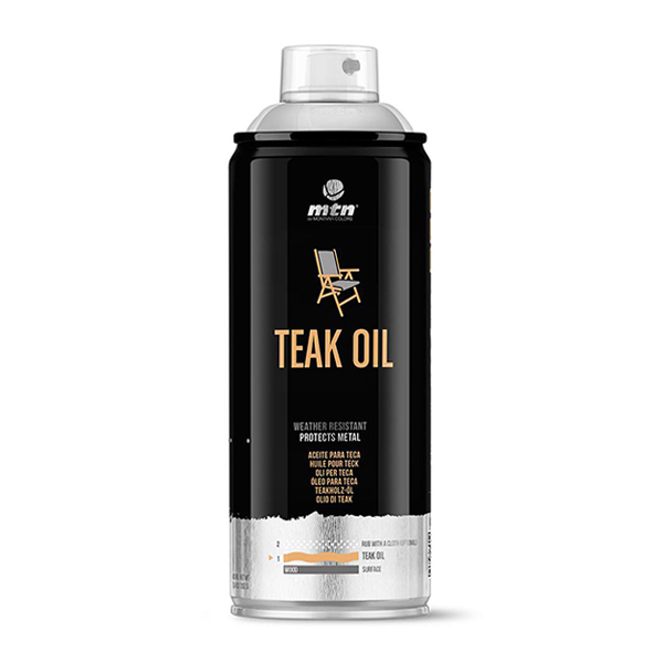 MTN PRO Teak Oil 400ml spraycan
