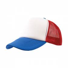 Atlantis Rapper white/blue/red hat