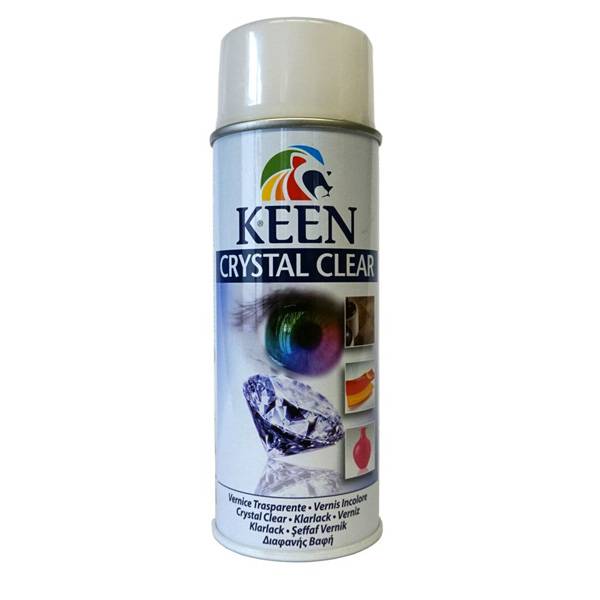 Keen Crystal Clear Varnish 400ml spray can