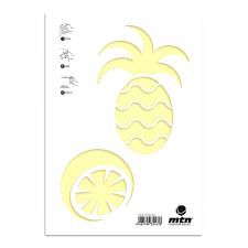 MTN Fruits stencil