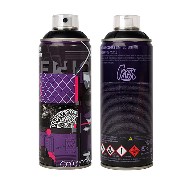MTN Cekios ltd. ed. 400ml spray can