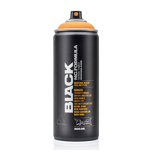 Montana Cans Black 400ml spray can