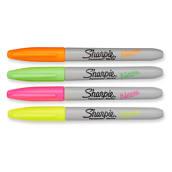 Sharpie Fine Neon 4pcs set