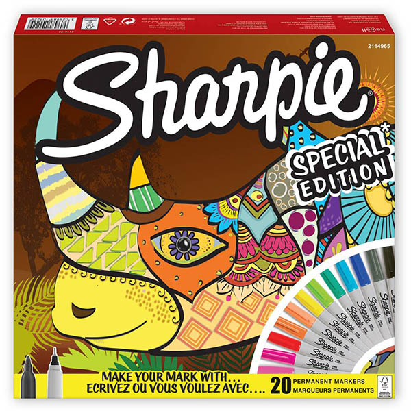 Sharpie Rhino 20pcs box
