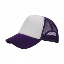 Atlantis Rapper white/purple hat