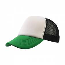 Atlantis Rapper white/green/black hat