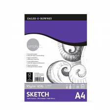 Daler Rowney Simply Sketch 95gr A4 pad