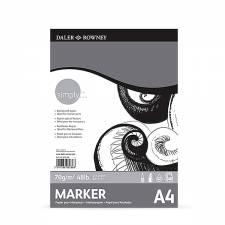 Daler Rowney Simply Marker 70gr A4 pad
