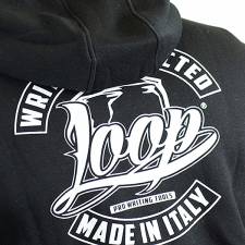 Loop Colors x Wrung Pro Writer black hoodie