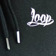Loop Colors x Wrung Pro Writer black hoodie