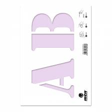 MTN Alphabet Stencil Pack (11pcs)