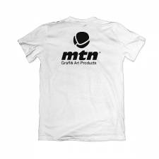 Montana Colors MTN BASIC Logo Back white t-shirt