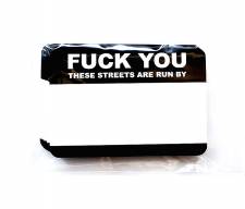 Writers Stuff Fuck you! These streets? Sticker pack (50pcs)