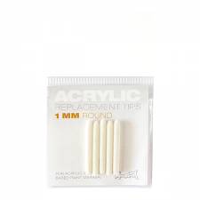 Montana Cans Acrylic Fine 1mm round tip (5pcs)