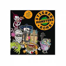 Sticker Bomb Monsters sticker book